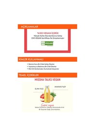 Resim Missha Talks Vegan Squeeze Sheet Mask Vegan Yaprak Maske - Power Cleanser 
