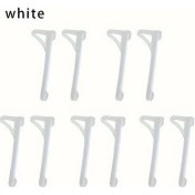 Resim Globalbloom 10 Adet Silikon Gözlük Askısı Spor Ve Outdoor İçin Evrensel Kaymaz Kulak Kancası Beyaz 