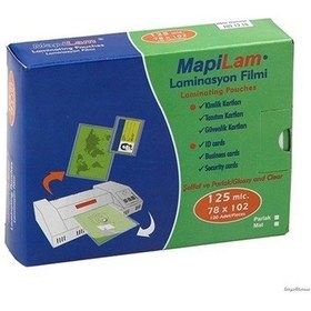 Resim Mapi 125 Mic.85x115 Laminasyon Poşeti 100 Lü 