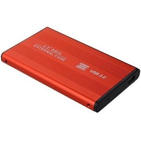 Resim USB 2.0 To SATA Harici Taşınabilir 2.5" Metal HDD Harddisk Kutu 