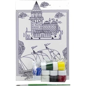 Resim Artebella Mbs-02 Minyatür Kompozit Boyama 20X30Cm 