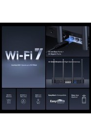 Resim Mercusys MR25BE BE3600 WIFI7 DUAL BAND EV OFİS TİP ROUTER 