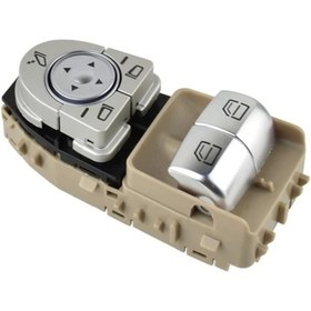 Resim Enva Mercedes Vito W447 Cam Açma Düğmesi Bej 2015-2020 Katlanır 