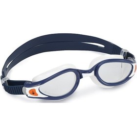 Resim Aqua Sphere Kaiman Exo Şeffaf Lens - Mavi/Beyaz Yüzücü Gözlüğü Şeffaf 