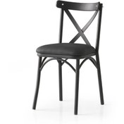 Resim BAHAR ÇAPRAZ SANDALYE, SİYAH 