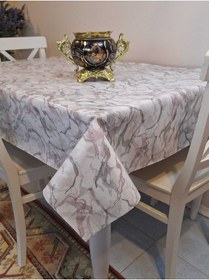 Resim Elyaflı Pvc Masa Örtüsü Modern, Dayanıklı, Silinebilir Ve Şık Görünüm Fnt1280 Pembe 