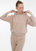 Resim WL DELLA 17GD41 3PR Bej Kadın Sweatshirt Kinetix