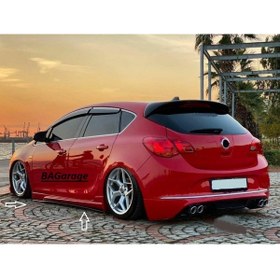 Resim Bodykitartgarage Opel Astra Astra J Opc Sedan-hb Sağ Sol Marşpiyel Takımı-fiberglass-boyasız 