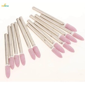 Resim Sourcingasia 100PCS Şekil Noktası Taşlama Taşları Seti Aşındırıcı Çapak Alma - Açıklandığı Gibi, 4mm (Yurt Dışından) 