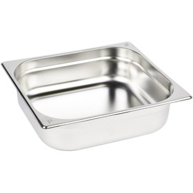 Resim Natsan Paslanmaz Çelik Gastronom/gastronorm Küvet Gn 2/3-100 (35,4 X 32,5 X 10 CM) 
