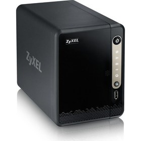 Resim Zyxel NAS326 2-Disk Slotlu 2.5"/3.5" SATA I/II Harddisk DLNA myZyxelcloud DDNS ISCSI Destekli Uzaktan Yönetilebilir Ağ Veri Depolama Cihazı 