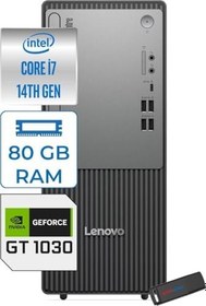 Resim Lenovo Thinkcentre Neo 50T Gen 5 Intel® Core™ İ7-14700 80GB Ddr5 4tb SSD 4GB/GT1030 WIN11HOME Mini Tower Masaüstü Bilgisayar 12UD001UTR21H30+ZETTAUSBBELLEK 