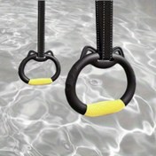 Resim 1 SET - Siyah - Grip, Önden El Eğitmeni - Genç Atletizm Halkası - Dayanıklı PA Malzeme - Ev Egzersizleri için Uygun - Açık Hava Sporları - Fitness - Basit Kurulum 