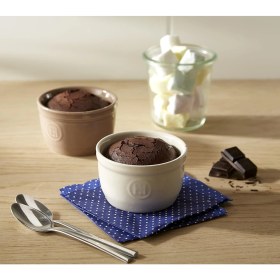 Resim Emile Henry Ramekin Fırın Kabı 9 cm Kırmızı/burgundy 