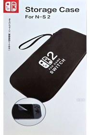 Resim Nintendo Switch 2 Taşıma Çantası ve Ekran Koruyucu -Maksimum Koruma - Darbeye ve Çizilmeye Karşı Ultra Koruma 