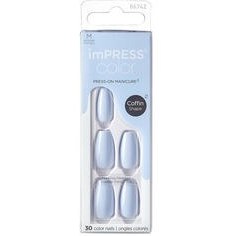 Resim impress Color Medium Coffin Shape Nails Takma Tırnak 86742 