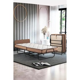 Resim Niron Supreme Çift Kişilik Lüks Katlanır Yatak ve Karyola 120x200 