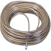 Resim YTO 44 Metre Gümrük Halatı Çelik Tel Halat 7mm Kalınlık 44 M Uzunluk 