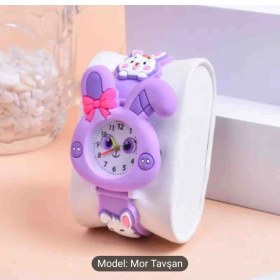 Resim BBS “ Tavşancık Çocuk Kol Saati – Sevimli Silikon Tasarım” 