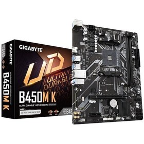Resim Gigabyte B450M K AMD B450 3600 MHz (OC) DDR4 Soket AM4 mATX Anakart 