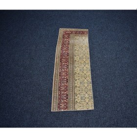 Resim Zehra Abla Halı Vintage El Dokuma Çiçekli Bünyan Kayseri Mini Yolluk Yün Halısı 6723 Çok Renkli 