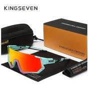 Resim Fastbuy Wangxi Kıngseven Polarize Günlük Kullanım Sürüş Ve Fotoğrafçılık Aksesuarları, Erkek Kadın Sınırlı Mavi Altın Hediye Altın 