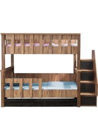 Resim Setaymobilya Diva Mdf Profil Ranza, Diva Ayrılabilir 3 Lü Ranza + 3 Adet Yatak 