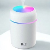 Resim modamtn BUFFER® Usb Rengarenk Işıklı 300 ml Ulrasonik Hava Nemlendirici Buhar Makinesi Ve Hava Aroma Dif 