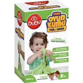 Resim Bubu Kinetik Kum 1000 Gr Yeşil Ku0009 