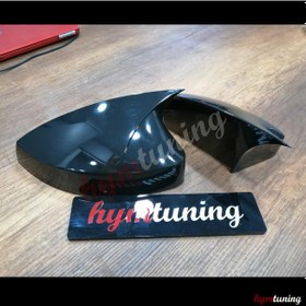 Resim Opel Corsa D Yarasa Ayna Kapağı - Parlak Siyah Abs Plastik N11.3905 