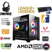 Resim MSI Dfs Gaming DS2026B 00305 R7-5700X B550M-RTX4060 8 GB 32 GB 1 TB SSD Free Dos Masaüstü Oyuncu Bilgisayı 