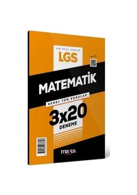 Resim 8. Sınıf LGS Matematik 3 x 20 Deneme- Marka Yayınları 
