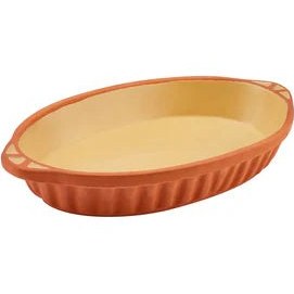 Resim Karaca Baker Turuncu Güveç Fırın Kabı 33 cm 