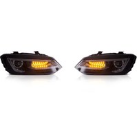 Resim Voklswagen Polo 2010-2017 İçin Audi Dizayn Led Far 
