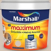 Resim Marshall Patika 2,5 Litre Maximum Su Bazlı Silikonlu İpek Mat İç Cephe Boyası (MARSHALL.5309483) 