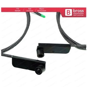Resim Mercedes C Class W202 için Sunroof Tamir Halat Tel Set 2027800189 N11.9458 