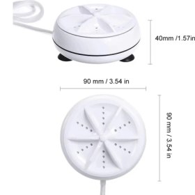 Resim Erdo Mini Portatif Çamaşır Makinesi 