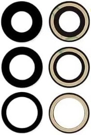 Resim iPhone 12 Pro Uyumlu Kamera Lensi Kamera Camı (3 Lü Set) 
