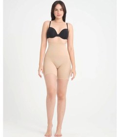 Resim Vücut Şekillendirici Paçalı Korse Şort 2 Beden İncelme Etkili Çok Renkli 