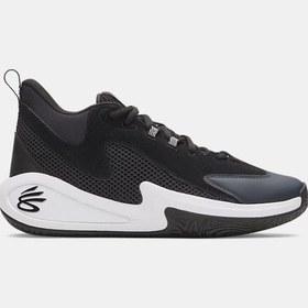 Resim Under Armour Curry 3z 25 Sde Erkek Basketbol Ayakkabısı Siyah 