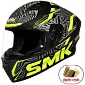 Resim SMK KASK Stellar-S01 Fury Kapalı Kask MA264 