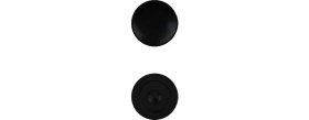 Resim JJC Soft Release Button Vidalı Metal Deklanşör Düğmesi (Çukur - Siyah) 