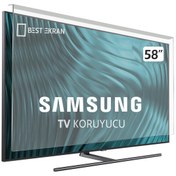 Resim Bestekran Samsung Uyumlu 58J5270 TV Ekran Koruyucu Samsung Uyumlu 58" İnç 146 Cm TV Ekran Koruyucu 