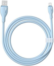 Resim Baseus Pudding Hızlı Şarj Özellikli Lightning Kablo 2.4A, 1.2 Metre, Mavi 