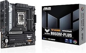 Resim ASUS TUF GAMING B860M-PLUS Intel B860 LGA1851 DDR5 8800 DP HDMI Type-C 3x M2 USB3.2 Gen 2x2 AURA RGB 2.5Gbit LAN mATX 12+1+2+1 Güç Aşamaları, 1xGen5 M.2, Ready for Advanced AI PC 
