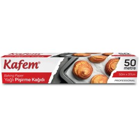 Resim KAFEM Yağlı Pişirme Kağıdı 37cm x 50m 