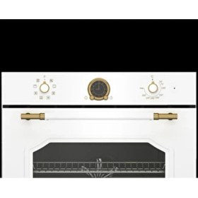 Resim Bfm 240 Rb Rustik Beyaz Ankastre Fırın 
