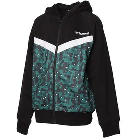 Resim Hummel Hmloliver Zip Hoodie Çocuk Sweat-2001 Çok Renkli 