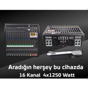 Resim Dds Dpx-pro16 4x1250 Watt 16 Kanal Power Mıxer 