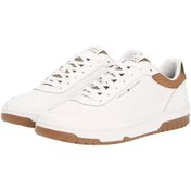 Resim Tommy Hilfiger Erkek Renkli Panelli Basketbol Stili Sneaker - Ekru 